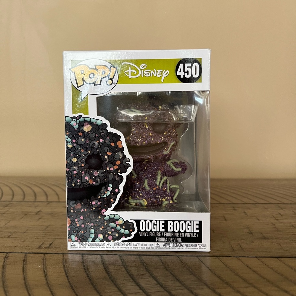 Funko Pop! Disney Oogie Boogie W/ Bugs #450 Nightmare Before Christmas